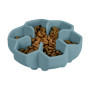 Миска для медленного кормления WAUDOG SILICONE, 750 мл, серая