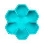 Миска для медленного кормления WAUDOG SILICONE, 750 мл, голубая