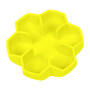 Миска для медленного кормления WAUDOG SILICONE, 750 мл, желтая