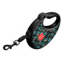Повідець-рулетка для собак WAUDOG R-leash з контейнером для пакетів, світловідбиваюча стрічка, Луска