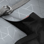 Шлея для собак м'яка WAUDOG Clothes c QR паспортом, світловідбивна