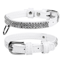 Нашийник "CoLLaR brilliance" з прикрасою "полотно стрази"