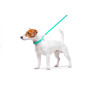 Поводок для собак кожаный WAUDOG Glamour, длина 122 см, ментоловый