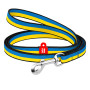 Поводок для котов и мелких пород собак нейлоновый WAUDOG Nylon "Colors of freedom", длина 122 см