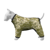 Дождевик-ветровка для собак WAUDOG Clothes, Милитари