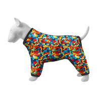 Дощовик-вітровка для собак WAUDOG Clothes, Блоки