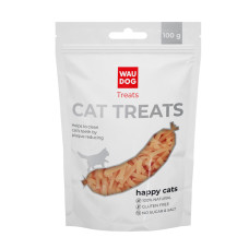 Лакомства для котов WAUDOG Treats "Куриные полоски", 100 г