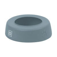 Миска-непроливайка WAUDOG Silicone, 1 л, серая
