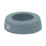 Миска-непроливайка WAUDOG Silicone, 1 л, серая