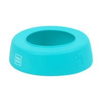 Миска-непроливайка WAUDOG Silicone, 1 л, блакитна