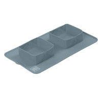 Миска складна WAUDOG Silicone, сіра