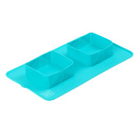 Миска складна WAUDOG Silicone, блакитна
