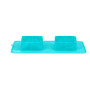 Миска складная WAUDOG Silicone, голубая