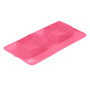 Миска складная WAUDOG Silicone, розовая