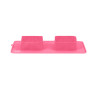 Миска складная WAUDOG Silicone, розовая