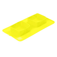 Миска складна WAUDOG Silicone, жовта
