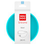 Миска WAUDOG Silicone, 250 мл, голубая