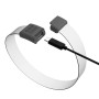 Ошейник для собак с подсветкой WAUDOG LED, регулируемый