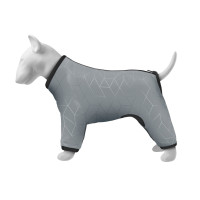 Дощовик-вітровка для собак WAUDOG Clothes світловідбиваючий