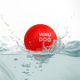 Игрушка для собак WAUDOG Fun Red Ball, вспененный термопластичный полиуретан, 7 см