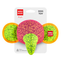 Іграшка для собак WAUDOG Fun "Слон", рожевий