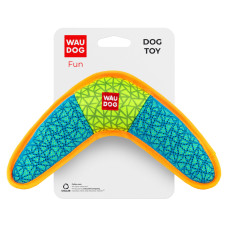 Игрушка для собак WAUDOG Fun "Бумеранг", голубой