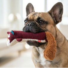 Игрушка для собак WAUDOG Fun Plush Белка, 18 см
