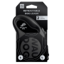 Поводок-рулетка для собак WAUDOG R-leash Monochrome Black, черная