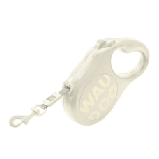Поводок-рулетка для собак WAUDOG R-leash Monochrome White, белая