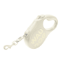Поводок-рулетка для собак WAUDOG R-leash Monochrome White, белая