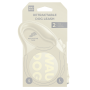 Поводок-рулетка для собак WAUDOG R-leash Monochrome White, белая