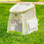 Рюкзак-переноска WAUDOG Relax Eco для кошек и собак до 8 кг, 26*40*40