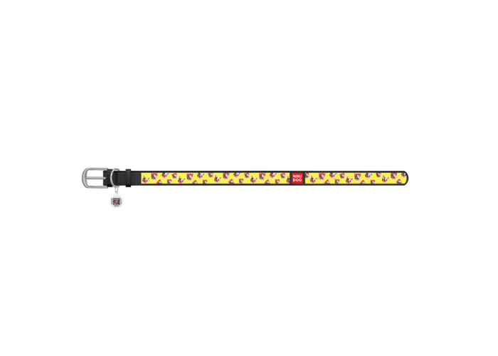 Нашийник WAUDOG Design "Француз", чорний