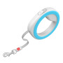 Поводок-рулетка для собак WAUDOG R-LEASH круглая, голубая