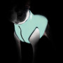 Курточка для собак AiryVest Lumi Двусторонняя, светящаяся, салатово-оранжевая