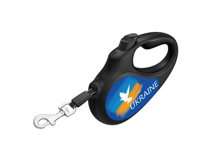 Поводок-рулетка для собак WAUDOG R-leash "Флаг"