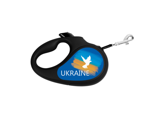 Поводок-рулетка для собак WAUDOG R-leash "Флаг"
