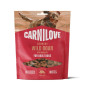 Лакомство хрустящие для собак Carnilove Crunchy Snack Wild Boar with Rosehips для активных собак для быстрого восстановления – с диким кабаном и шиповником, 200 г