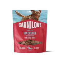 Лакомство хрустящие для собак Carnilove Crunchy Snack Mackerel with Raspberries для укрепления иммунитета у собак – со скумбрией и малиной, 200 г
