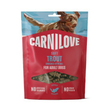 Лакомство мягкое для собак Carnilove Soft Snack Trout with Dill для разнообразия рациона у собак – с форелью и укропом, 200 г