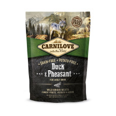 Сухой корм Carnilove Adult Duck & Pheasant для взрослых собак всех пород, утка и фазан, 1,5 кг