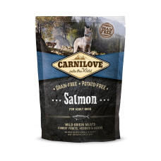 Сухой корм Carnilove Adult Salmon для взрослых собак всех пород, лосось, 1,5 кг