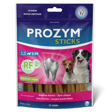 Жувальні палички для собак малих і середніх порід PROZYM RF2 Dental Sticks S/M, 12 шт
