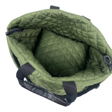 Сумка-автогамак DogsBomba для собак весом до 5 кг, 30*25*29, хаки