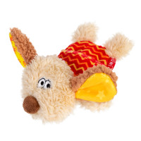 Игрушка для собак Собачка с пищалкой GIGWI Plush
