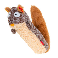 Игрушка для собак Белка с пищалкой GIGWI Plush
