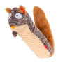 Игрушка для собак Белка с пищалкой GIGWI Plush