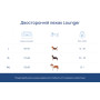 Двосторонній лежак-понтон Lounger Scotch Waterproof, чорний в клітинку