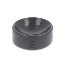 Керамическая миска со сферическим дном Harley and Cho Bowl Gray, серая