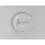 Керамічна миска із сферичним дном Harley and Cho Bowl White, біла